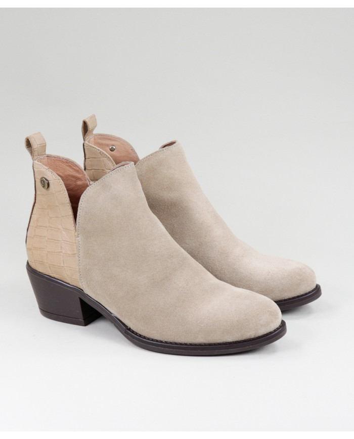 Botas de mujeres Ginova con efecto de coco