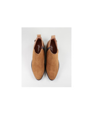 Ginova Effect Crocodilo Boots Back in camel