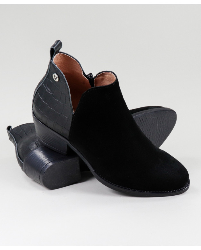 Botas de mujeres Ginova con efecto de coco