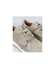 Women's Ginova shoes in Taupe with Lace