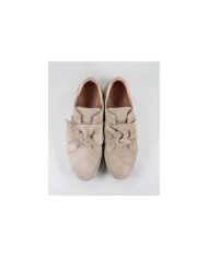 Women's Ginova shoes in Taupe with Lace