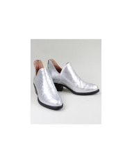 Ginova Boots with Detail Metallized in silver