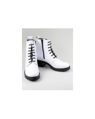 Women's Ginova Military Boots in Skin