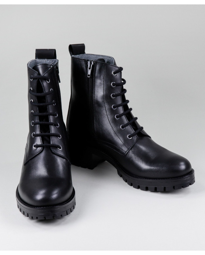 Botas militares de mujeres Ginova en Skin
