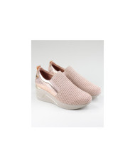 Pink Women Shoes Ginova Elastic
