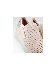 Sapatos Rosa de Mulher Ginova de Elástico