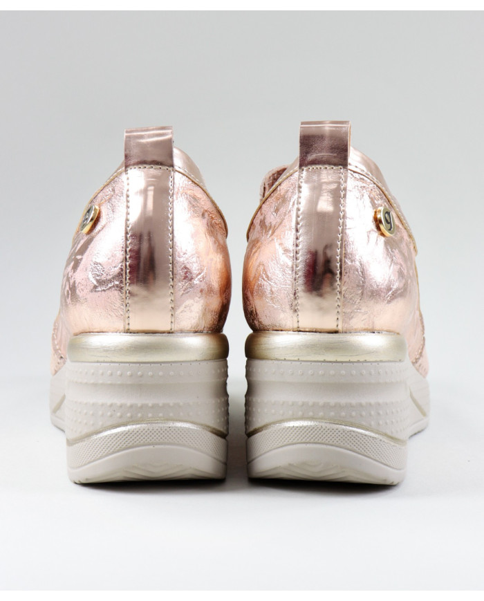 Pink Women Shoes Ginova Elastic