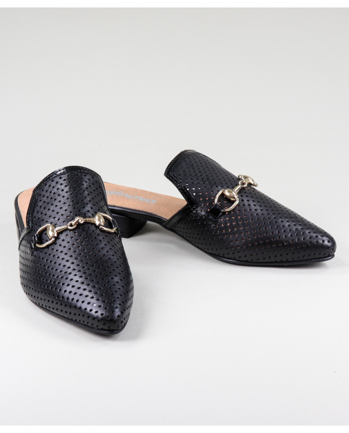 Damas Ginova Mules con Aplicación