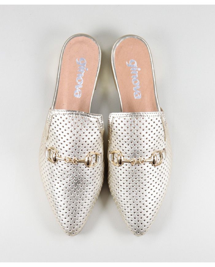 Damas Ginova Mules con Aplicación