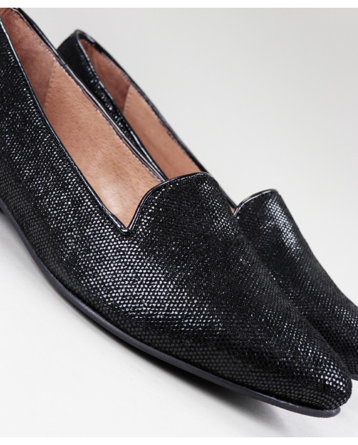 Black Rasus Shoes Formais Lady Ginova