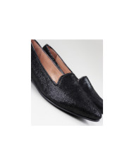 Sapatos Rasos Pretos Formais Ginova de Senhora