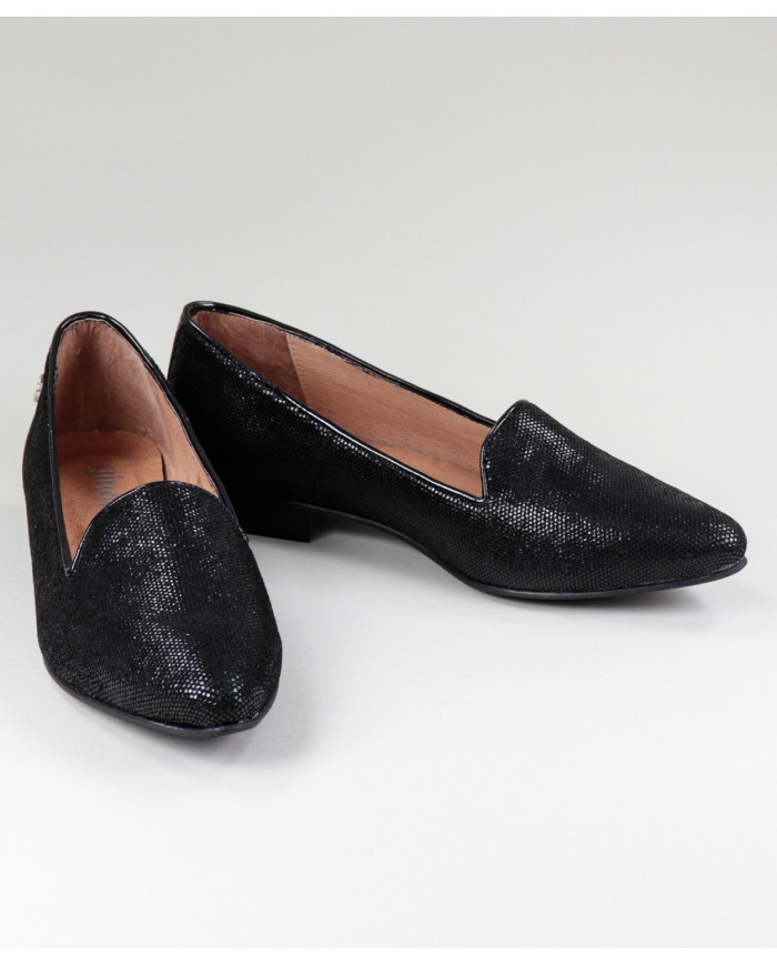 Black Rasus Shoes Formais Lady Ginova