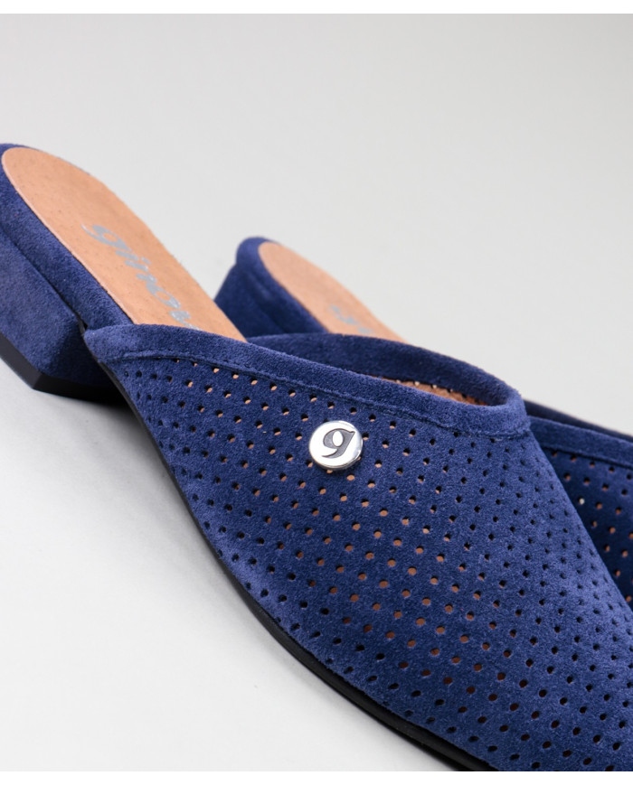 Mules Ginova de Senhora Perforated