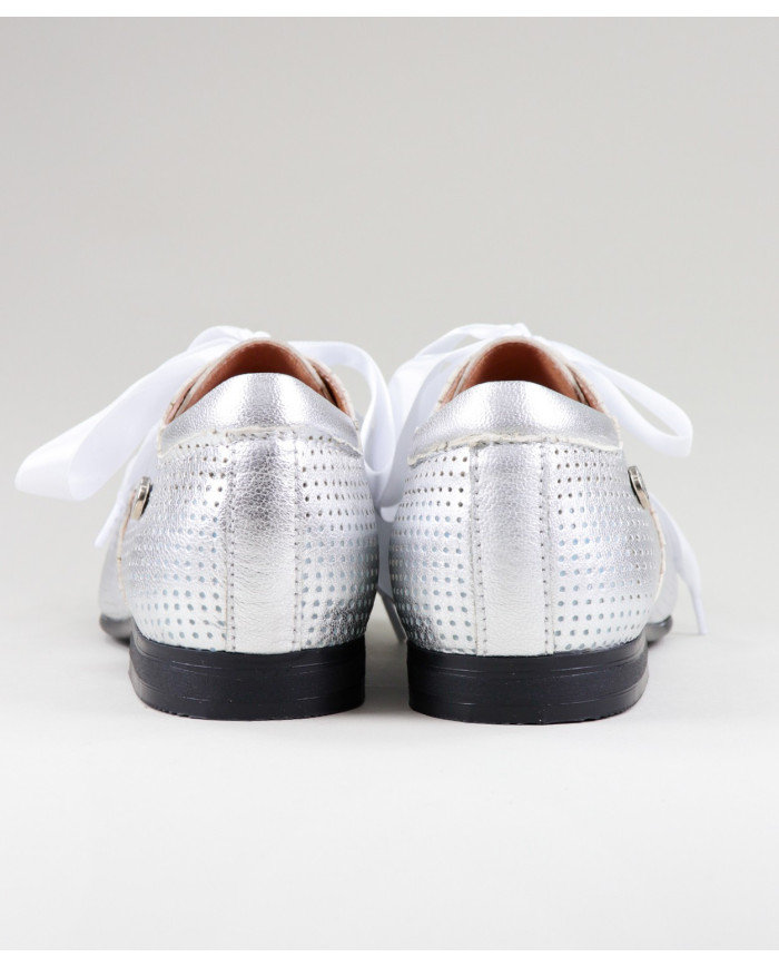 Ginova Rasos Zapatos con encaje Satin