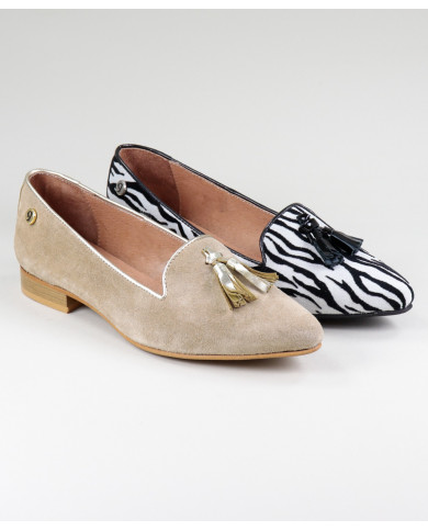 Sapatos Rasos de Senhora Ginova com Berloques