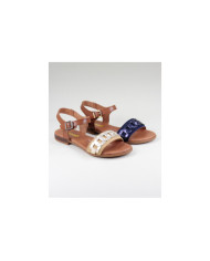 Women's Ginova Sandals with Decorated Strip