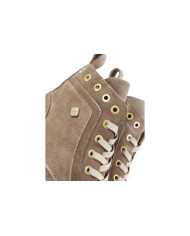 Taupe Rasas Ginova Boots in Camurça