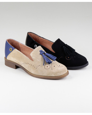 Sapatos Rasos de Senhora Ginova com Berloque