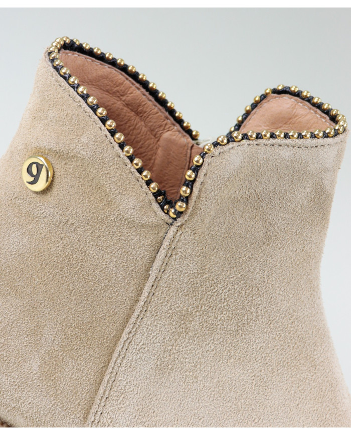 Rasas Ginova Botas con Rebordo Decorada