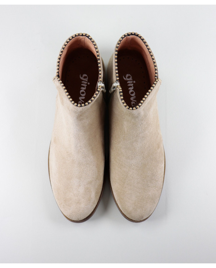 Rasas Ginova Botas con Rebordo Decorada