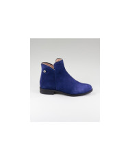 Blue Boots Rasas Ginova with Rebordo Decorated