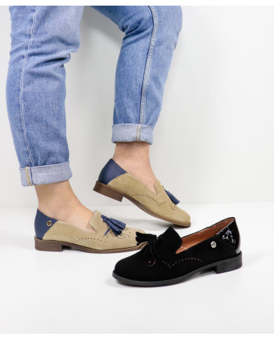 Sapatos Rasos de Senhora Ginova com Berloque