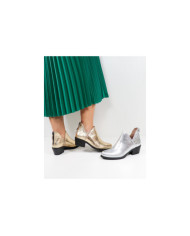Women's Ginova Boots with Metalized Detail