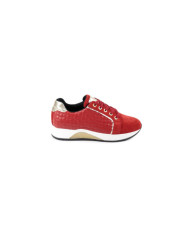 Ginova Women's Red Sneaker in Skin
