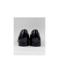 Sapatos Rasos Ginova de Mulher com Aplicação Dourada