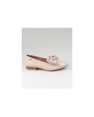 Pink Ginova Rasos Shoes Envernized with Laço