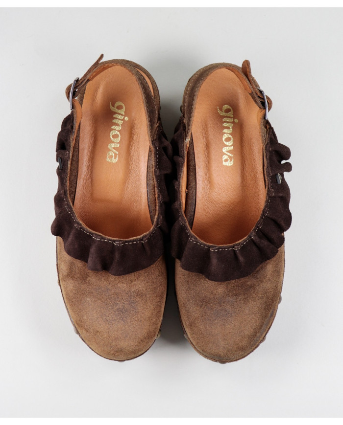 Calcetines de mujer Ginova con Folhos