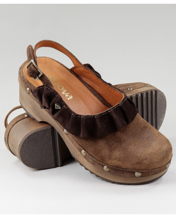 Calcetines de mujer Ginova con Folhos