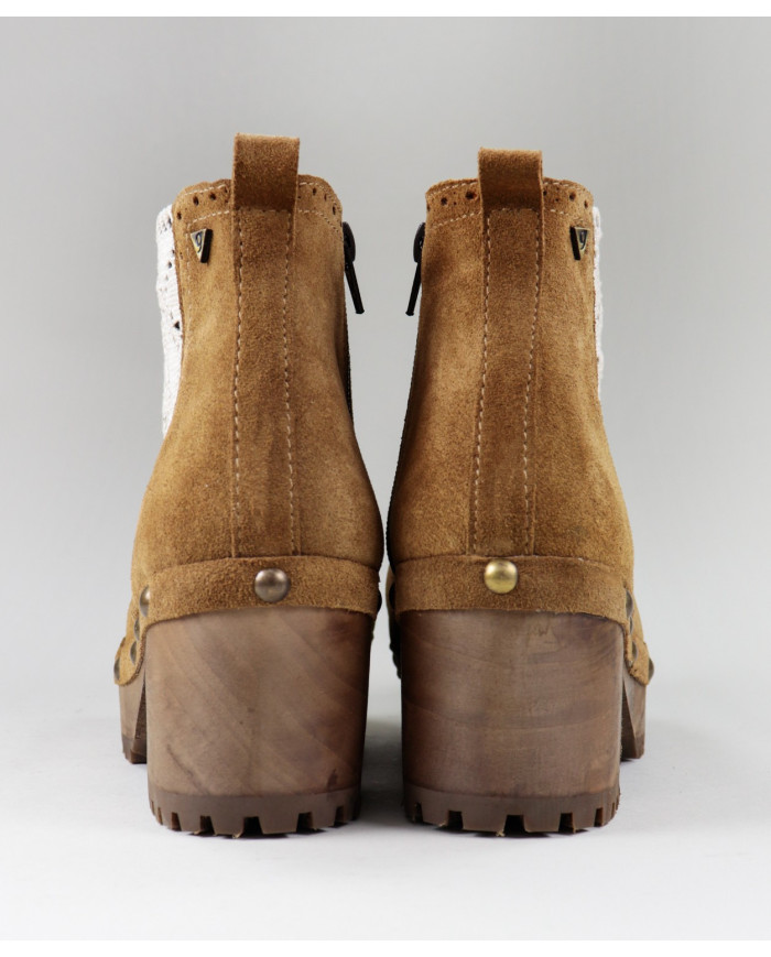 Botas de mujeres Ginova con encaje en elástico