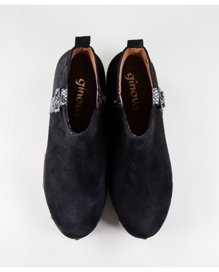 Botas de mujer Ginova con hebilla decorada