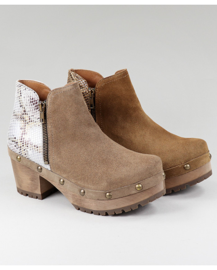 Women's Ginova Boots with Closes on the Laterals