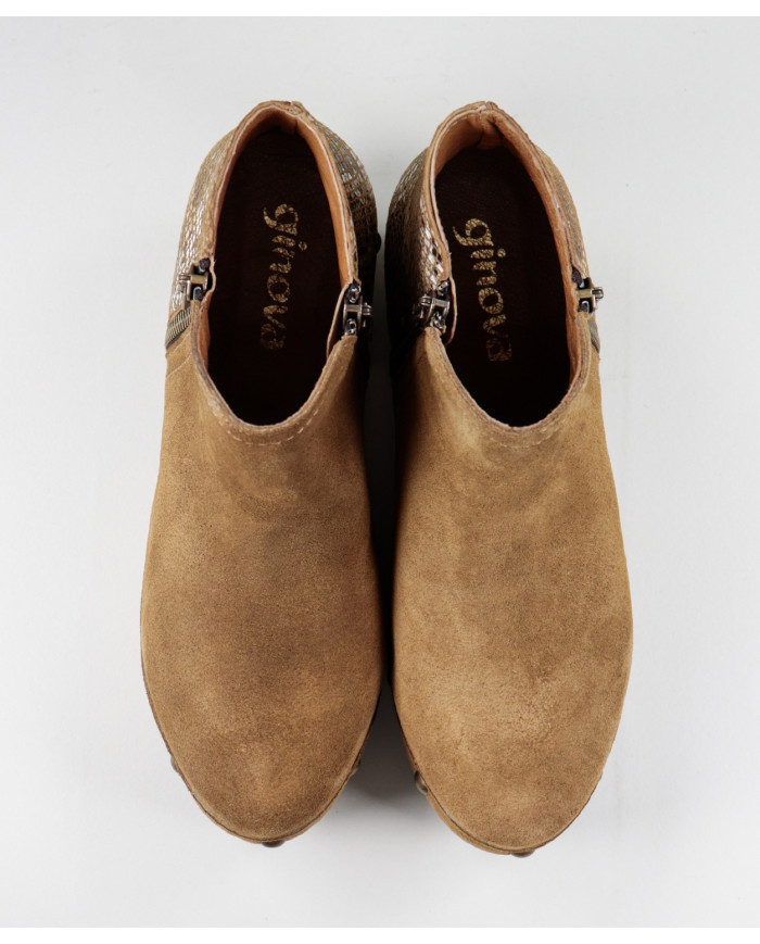 Botas de mujeres Ginova con cierres en los laterales