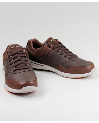 Sapatilhas Skechers Velago em Pele