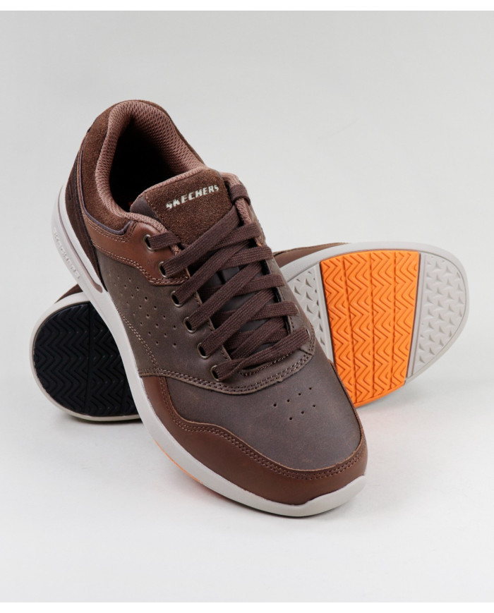 Sapatilhas Skechers Velago em Pele