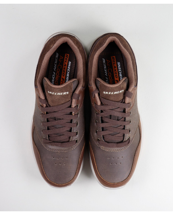 Sapatilhas Skechers Velago em Pele