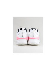 White Skechers Radiant Choice sneakers with Pink Detail