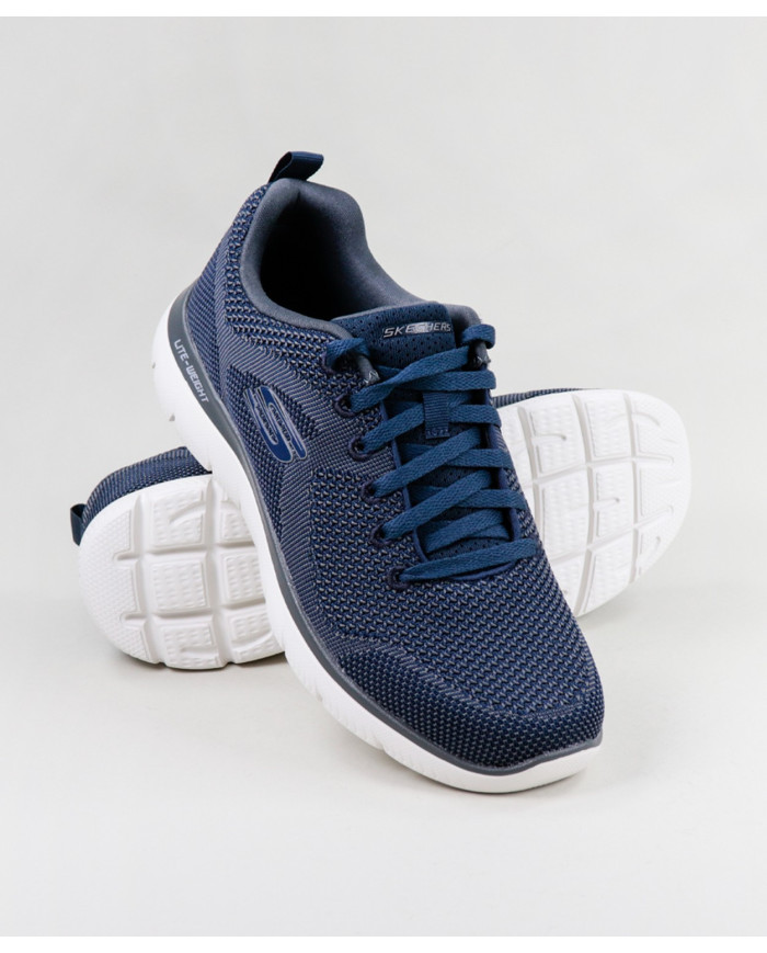 Sapatilhas de Homem Brisbane Skechers Azuis