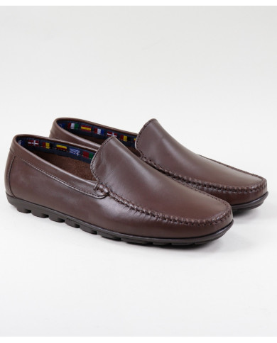 Ginova Man Moccasins con Almofada Insole