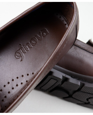 Ginova Man Moccasins con Almofada Insole