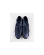 Blue Moccasins of Ginova Man in Skin