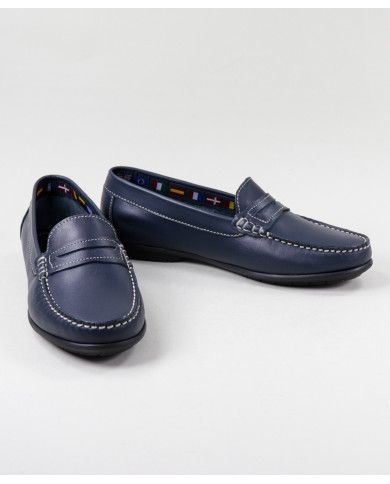 Mocasines de mujeres con Applique decorativo