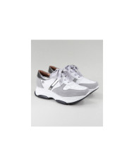 Women's Ginova Trainers With Lace Satin