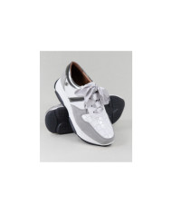 Women's Ginova Trainers With Lace Satin