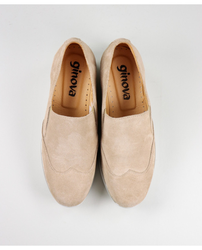Ladies Taupe Trainers in Cunha