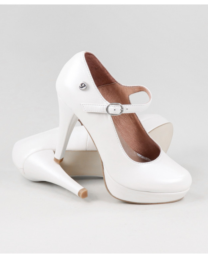 Elegant Tone Shoes Pearl Ginova