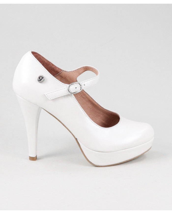 Elegant Tone Shoes Pearl Ginova